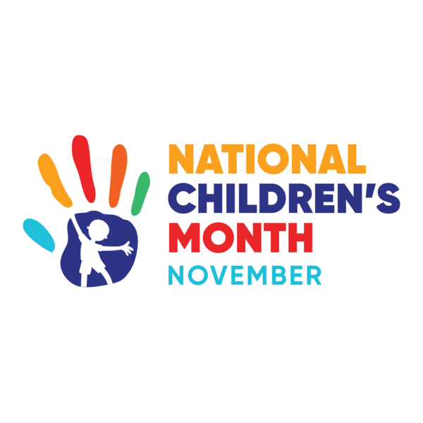 National Childrens Month Logo PNG Vector