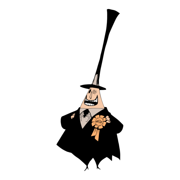 Nightmare Before Christmas - Mayor Logo PNG Vector