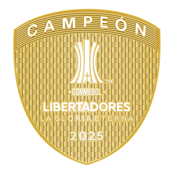 Patch Campeon Libertadores 2025 Logo PNG Vector
