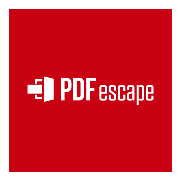 PDF escape Logo PNG Vector