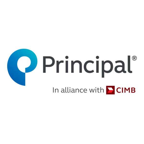 Principal In Alliance with CIMB Logo PNG Vector
