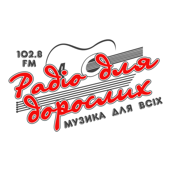 Radio dlya doroslykh Mariupol 102.8 FM Logo PNG Vector