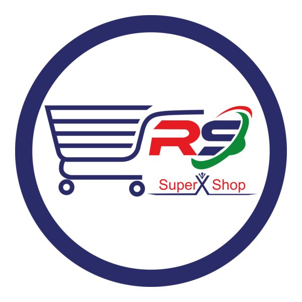 Raj Super Shop Logo PNG Vector