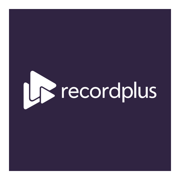 Plus Record Icon RecordPlus Logo PNG Vector (SVG) Free Download