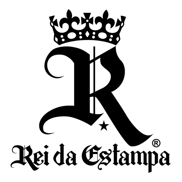 Rei da Estampa R Logo PNG Vector
