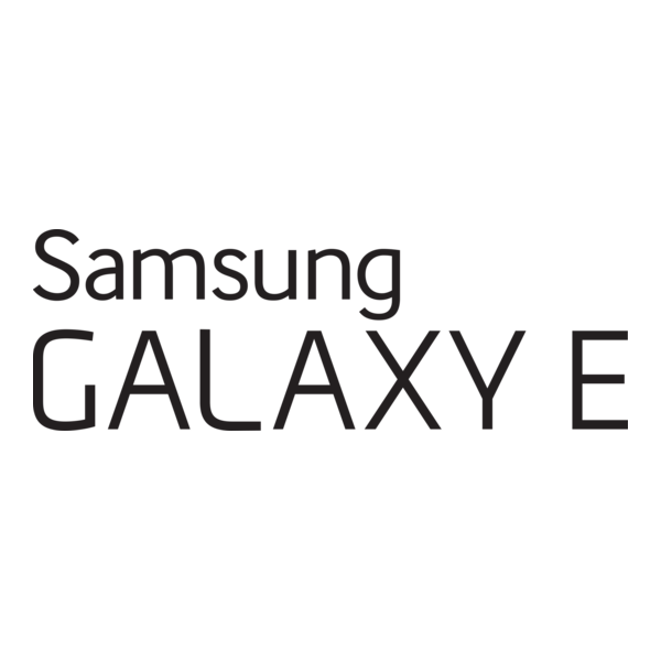 Samsung Galaxy E Logo PNG Vector