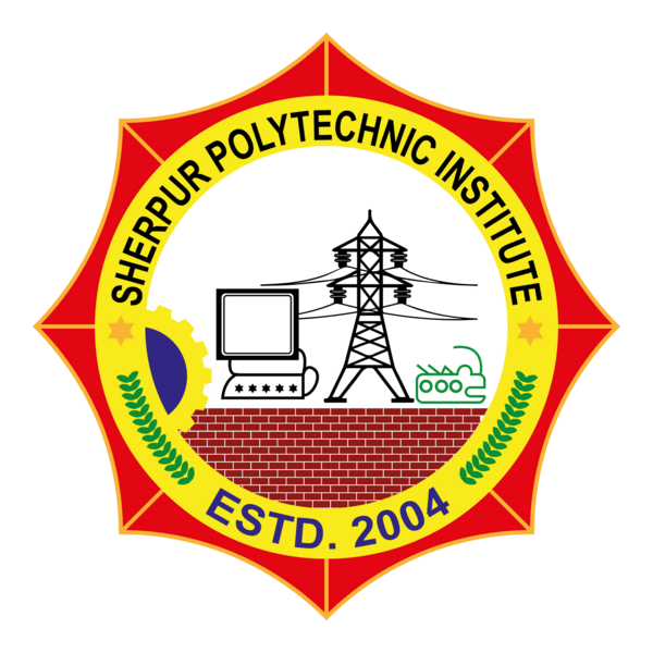 Sherpur Polytechnic Institute Logo PNG Vector
