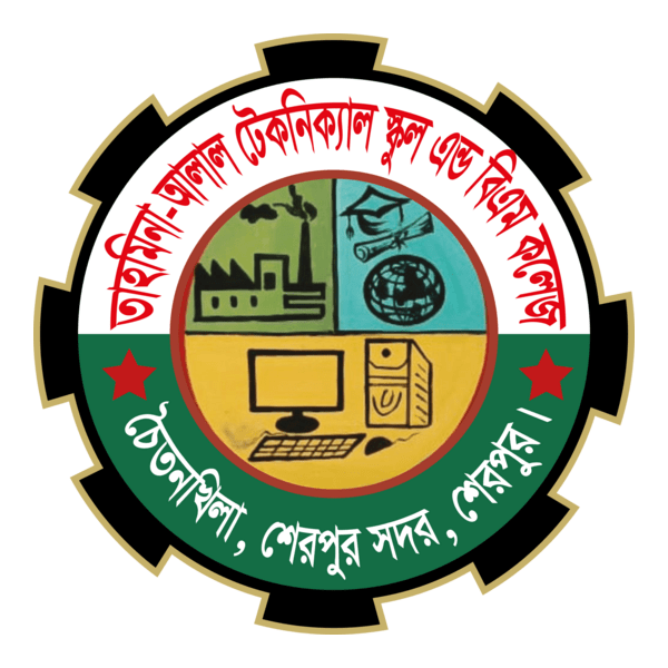 Tahmina Alal Technical School and BM College Logo PNG Vector