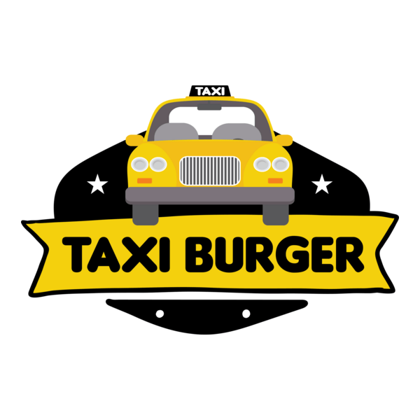 Taxi Burger Logo PNG Vector
