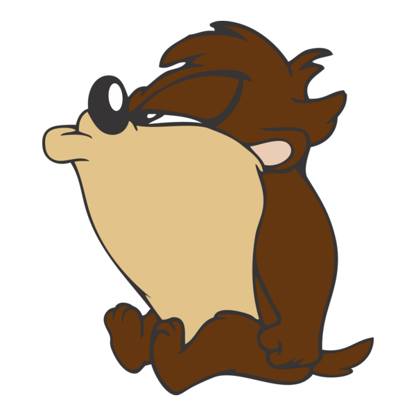 Taz Looney Tunes Logo PNG Vector