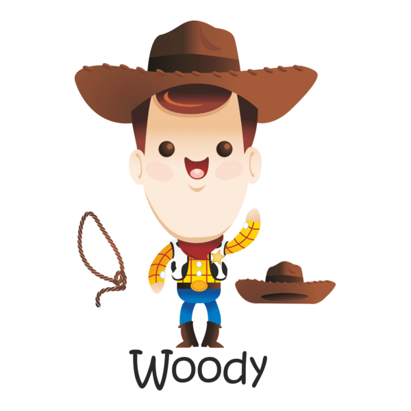 Toy Story Woody Logo PNG Vector