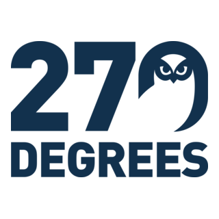 270 Degrees Logo PNG Vector