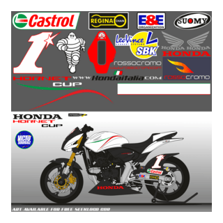 ARTE DECAL honda hornet cup cb600 Logo PNG Vector