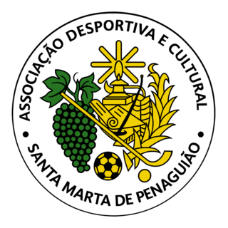 Associação Desportiva E Cultural De Santa Marta De Logo PNG Vector