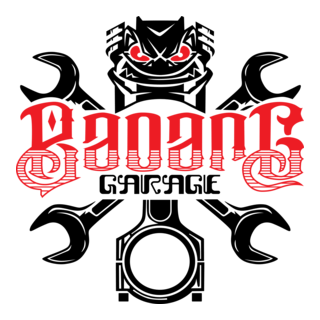 Badang Garage Logo PNG Vector