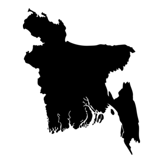 Bangladesh Map Logo PNG Vector