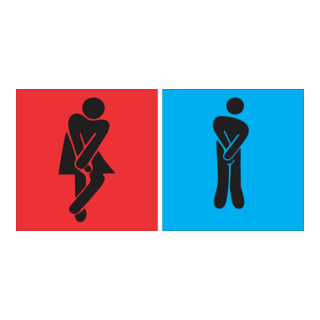 BANHEIRO MASCULINO FEMININO - BATHROOM MAM WOMAN Logo PNG Vector