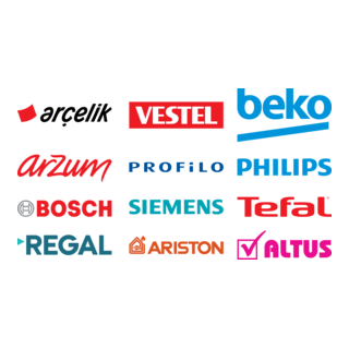 Beyaz Eşya - Arçelik - Vestel - Beko v.s Logo PNG Vector