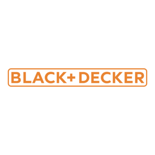 Black & Decker horizontal white background Logo PNG Vector