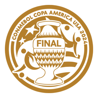 Copa América Usa 2024 Final Selección Logo PNG Vector