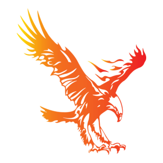 fire falcon Logo PNG Vector