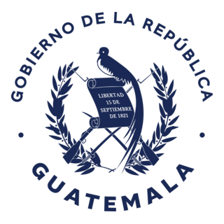 Gobierno de la república de Guatemala Logo PNG Vector