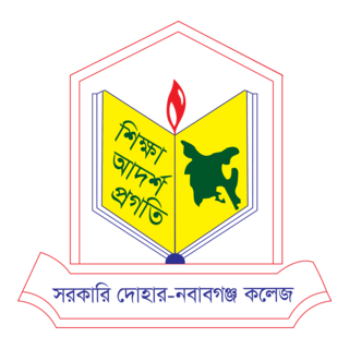 Govt. Dohar-Nawabganj College Logo PNG Vector