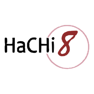 Hachi 8 Sushi Logo PNG Vector