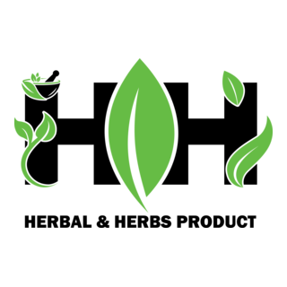 HERBAL & HERBS PRODUCT Logo PNG Vector