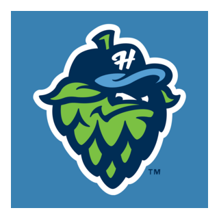 Hillsboro Hops Logo PNG Vector