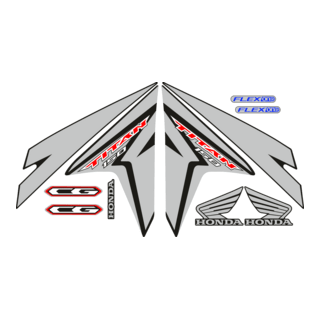 Honda Cg Titan 150 2015 Logo PNG Vector