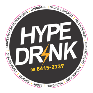 HYPE DRINK Logo PNG Vector