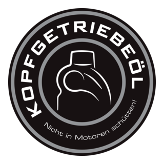 Kopfgetriebeöl Logo PNG Vector