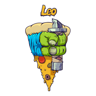 Las Tortugas Ninja LEO Logo PNG Vector