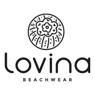 Lovina Beachwear Logo PNG Vector