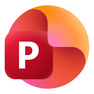 Microsoft PowerPoint 2025 Logo PNG Vector