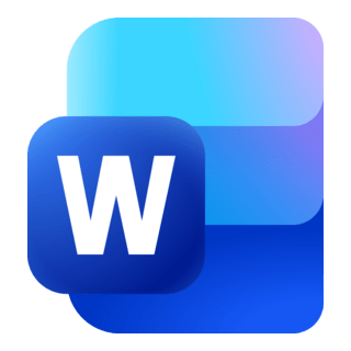 Microsoft Word 2025 Logo PNG Vector