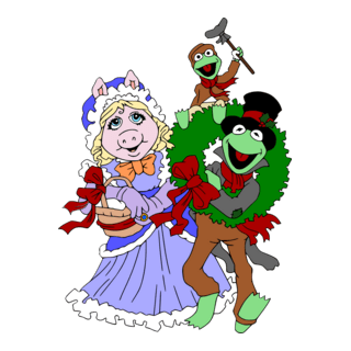 Muppet Christmas Carol Logo PNG Vector