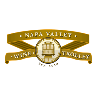 Napa Valley Wine Trolley Logo PNG Vector