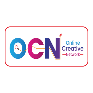 Online Creative Network OCN Logo PNG Vector