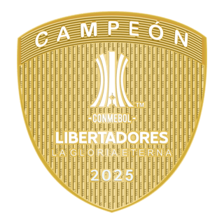 Patch Campeon Libertadores 2025 Logo PNG Vector