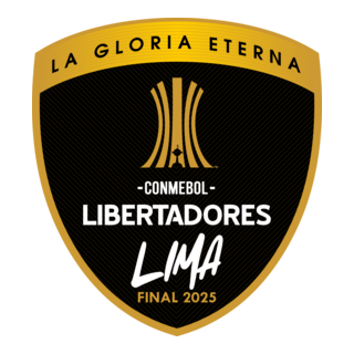 Patch da Final da Copa Libertadores - Lima 2025 Logo PNG Vector