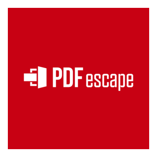 PDF escape Logo PNG Vector