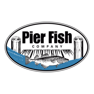 Pier Fish Company Logo PNG Vector