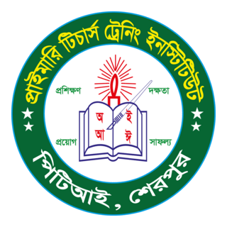 Primary Teachers Training Institute PTI Sherpur Logo PNG Vector