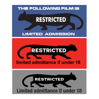 Rated R Restricted Cougar BC Logo PNG Vector