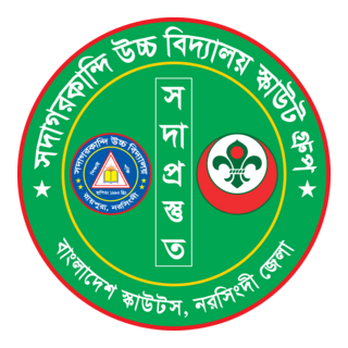 Sadagarkandi High School Scout Group Logo PNG Vector