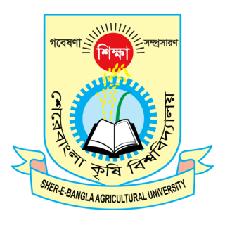 Sher-e-Bangla Agricultural University Logo PNG Vector