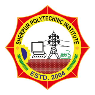 Sherpur Polytechnic Institute Logo PNG Vector