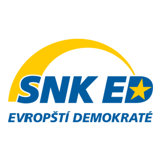 SNK Evropští demokraté Logo PNG Vector